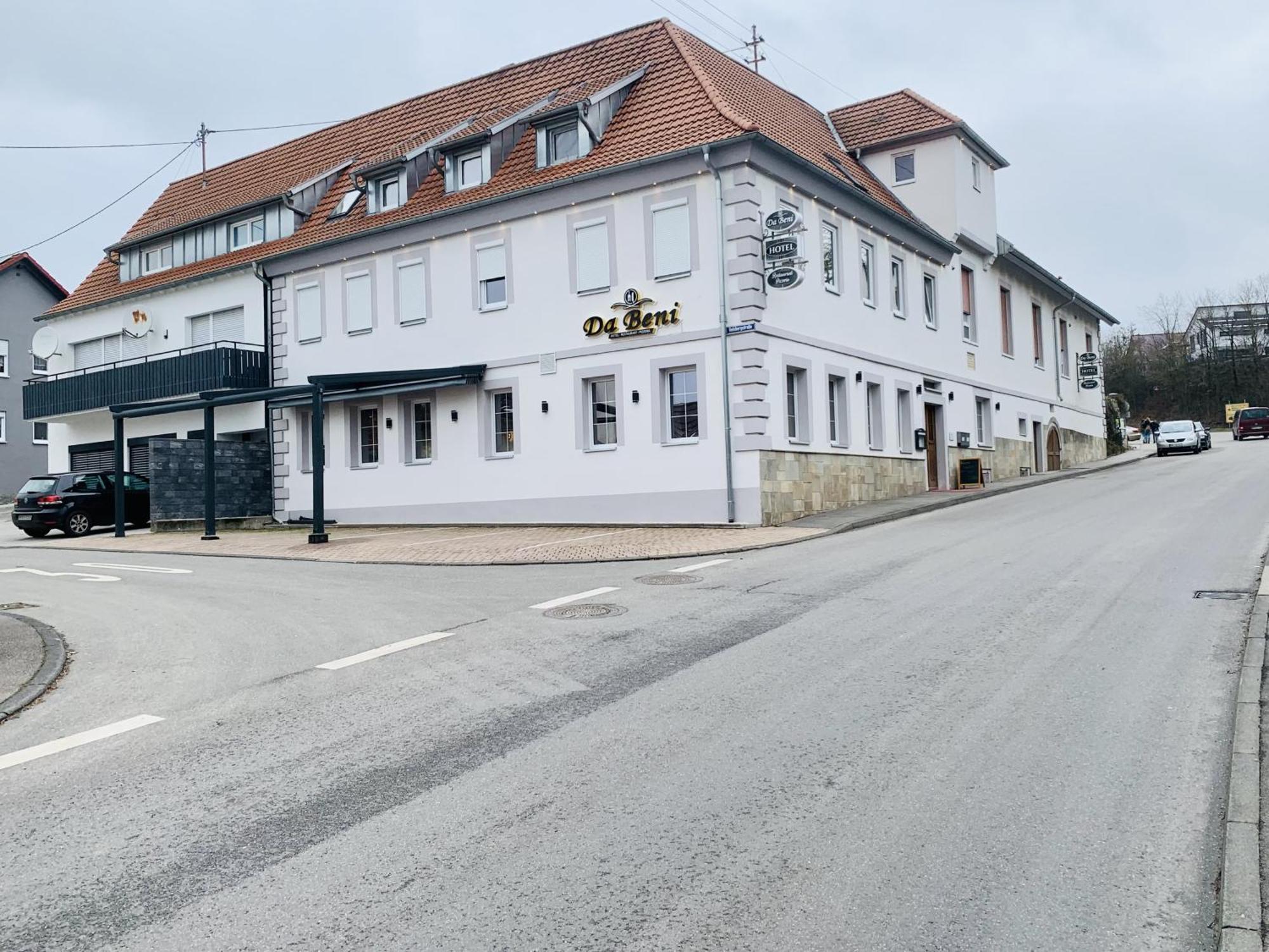 Hotel Pizzeria Da Beni Kochersteinsfeld Exterior foto